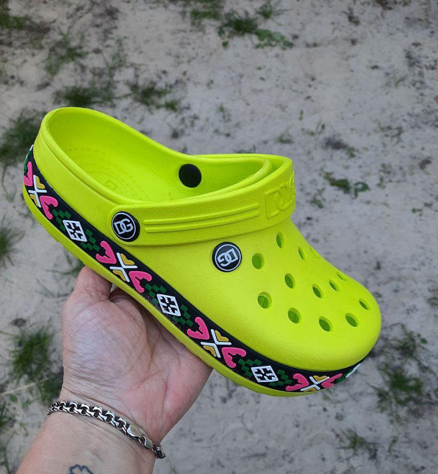 -Жіночі капці CROCS Лайм Крокси Шльопанці Сланці Жовті (розміри: 37,39) Дніпро - фото 1