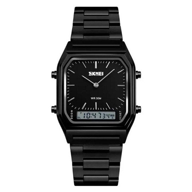 Наручний чоловічий годинник Skmei 1220 Tango Чорні Вінниця - фото 3