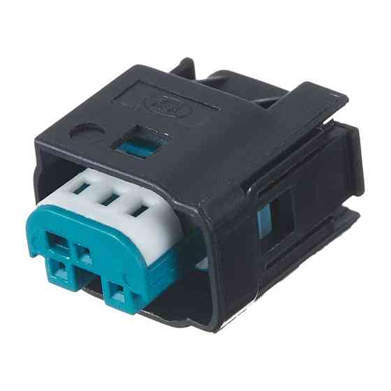 Роз'єм конектор 3-кон., Термовимикач, 9-967081-1, TE Германия універс., Моторний BMW Київ