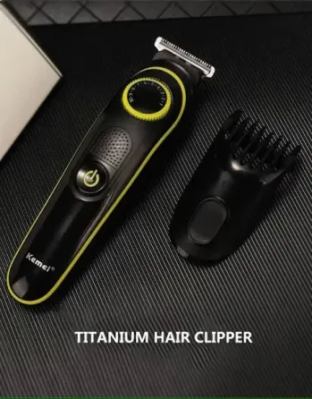 Машинка для стрижки волосся Kemei KM-696 з 6 насадками та регульованою довжиною стрижки. Одеса