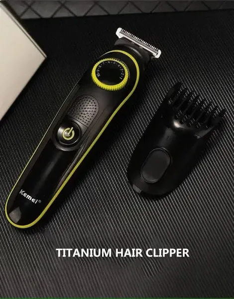 Машинка для стрижки волосся Kemei KM-696 з 6 насадками та регульованою довжиною стрижки. Одеса - фото 4