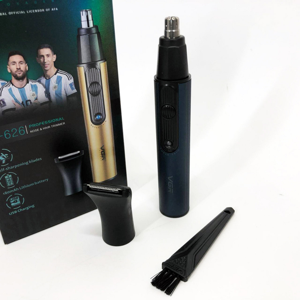 Триммер для носа и бровей, Тример для ушей на батарейках Триммер бритья ушей BY-45 Львов - изображение 3