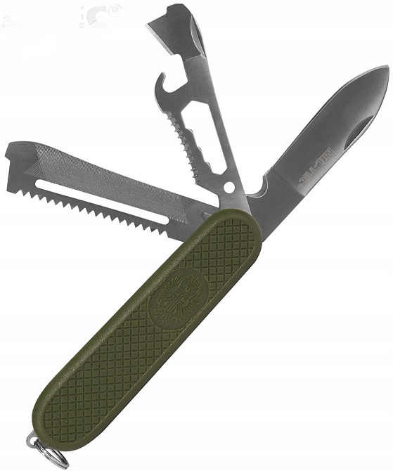 Багатофункціональний Складаний Ніж - Мультитул 7в1 Mil-Tec від Sturm (15340000) Нержавіюча сталь Нововолинськ - фото 2