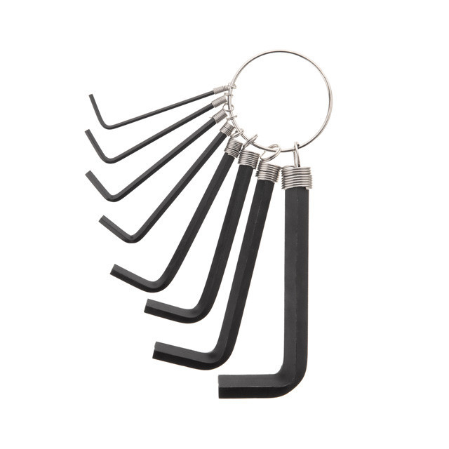 Набор ключей Г-образных шестигранных, 8 шт, 1,5-8 мм INTERTOOL HT-1841 Киев - изображение 1