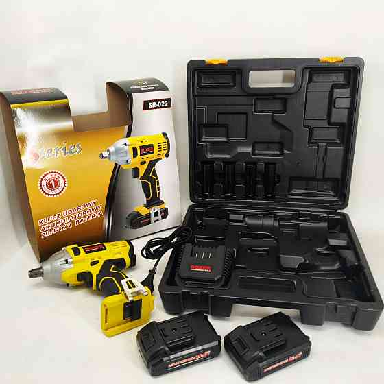 Гайковерт професійний акумуляторний 20.4 В, 250 Нм Boxer SR-022 для автосервісу LJ-78 Львів