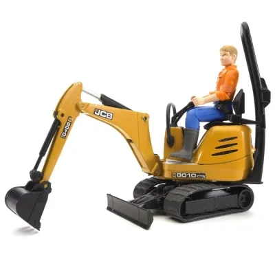 Спецтехника Bruder Мини-экскаватор CAT с фигуркой (62002) Винница