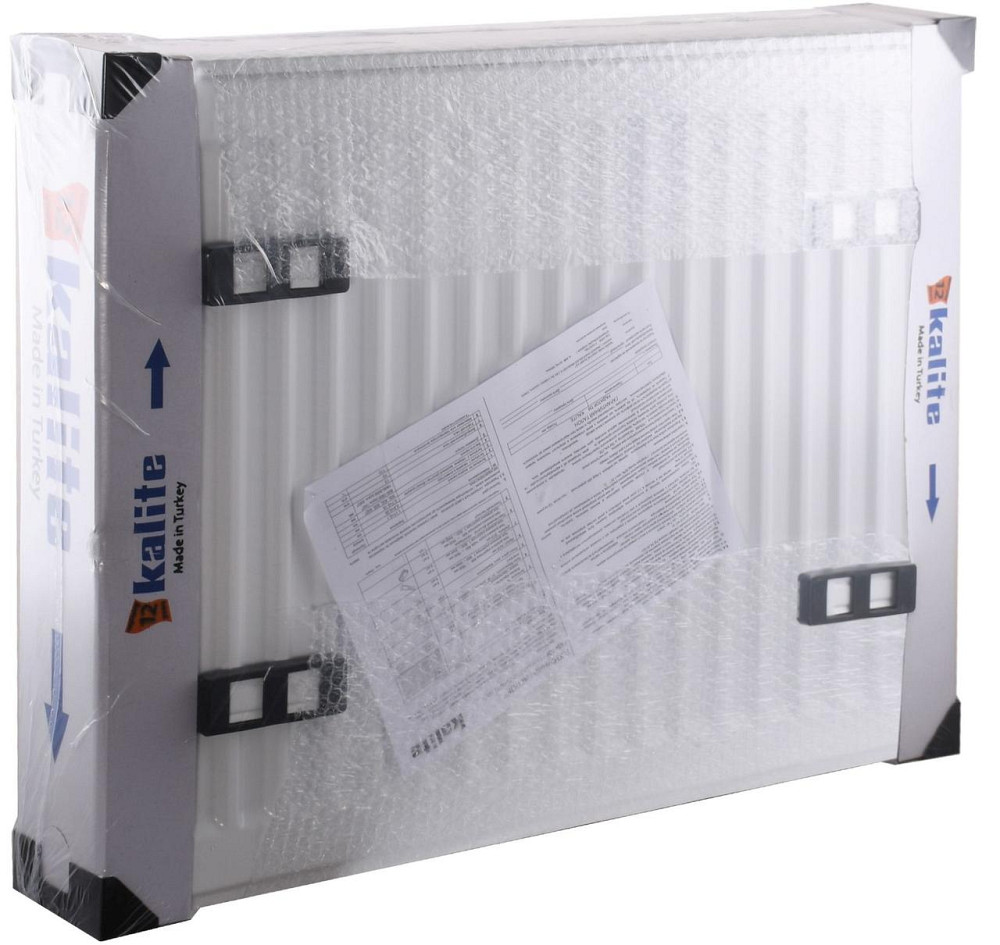 Радіатор сталевий панельний KALITE 22 низ/справа 500x600 (без OUTER) (000030723) Київ - фото 2