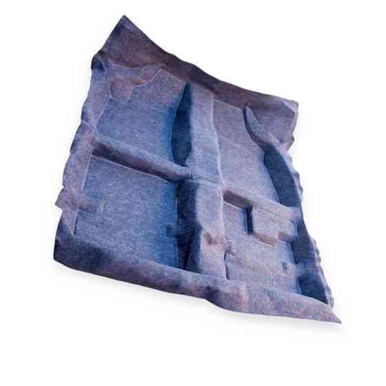 Ковролин Lanos (формованый) серый Мукачево