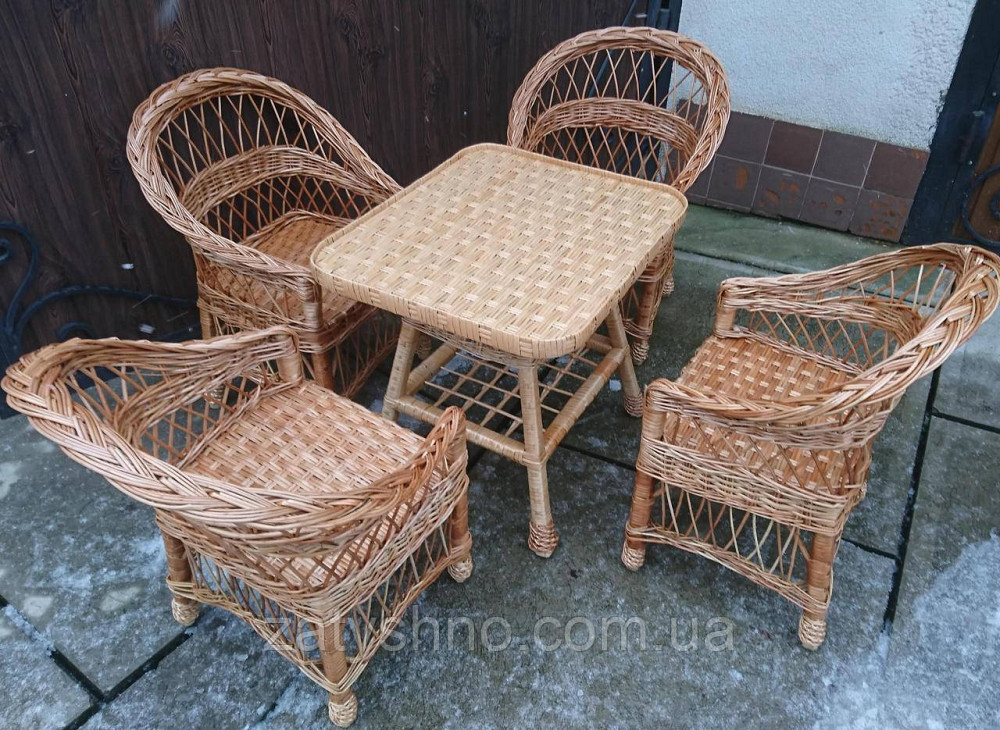 Детская плетеная  мебель из лозы Киев - изображение 3