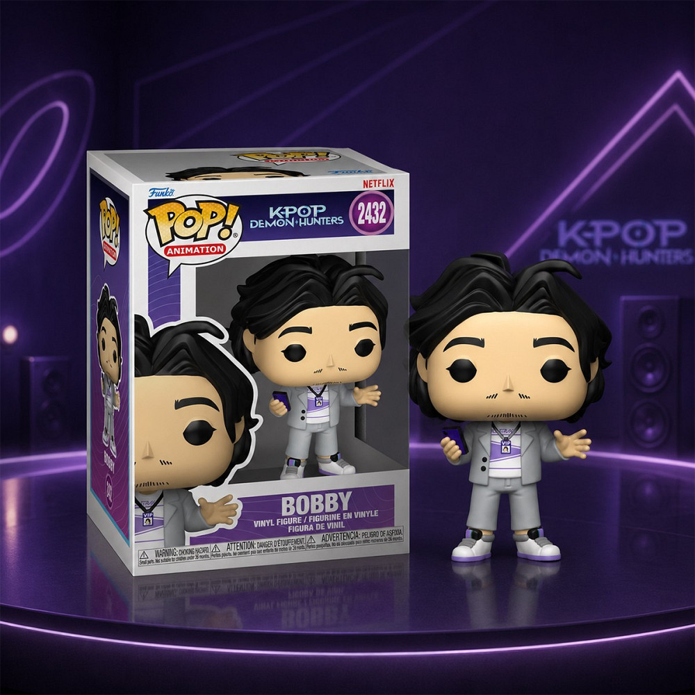 Ігрова фігурка Funko POP! серії Кейпоп-мисливиці на демонів S2 - Боббі Дніпро - фото 3
