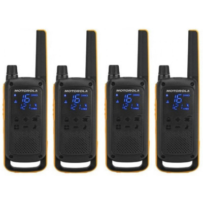 Портативна рація Motorola TALKABOUT T82 Extreme Quad Yellow Black (5031753007218) Вінниця - фото 1