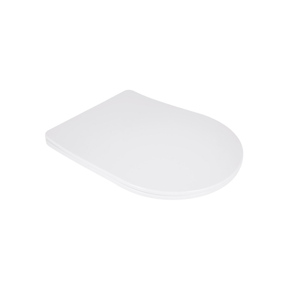 Qtap Сиденье для унитаза напольного (Vlasta) 560×363×30 мм, White, с микролифтом, Slim Duroplast, Quick Release QT28228300W3 Киев - изображение 9