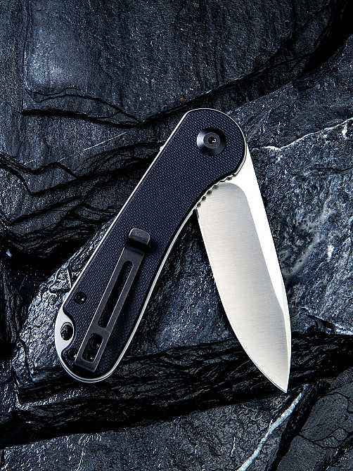 Ніж складаний кишеньковий Civivi Elementum, (7.5 см) D2 / G10 чорний Київ - фото 3