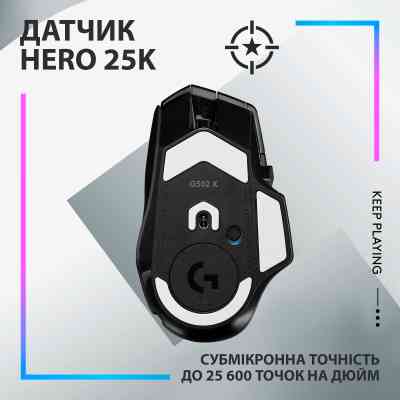 Мышка Logitech G502 X Plus Wireless Black (910-006162) Винница