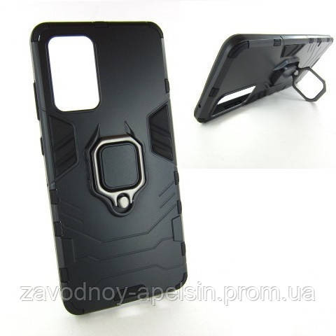 Samsung A72 A725 противоударный чехол кольцо Hybrid Одесса - изображение 1