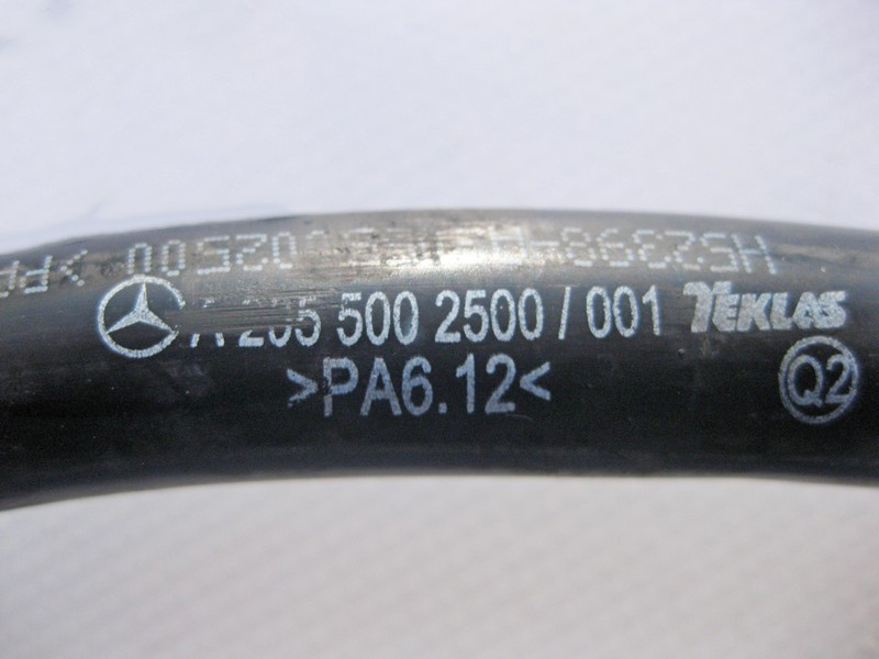 Mercedes-Benz  A2055002500 Пластикова трубка ОЖ під радіатором двигуна M264 R4 1.5 2.0л C-Class W205 Одесса - изображение 3