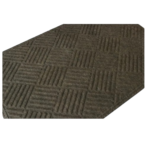 Килимок побутовий текстиль 75*45*0,5см К-502-2 коричневий ДУБНО Житомир