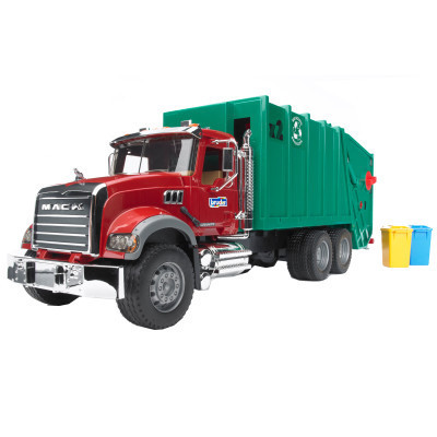 Спецтехніка Bruder Сміттєвоз Bruder Mack Granite М1:16 (02812) Вінниця - фото 1