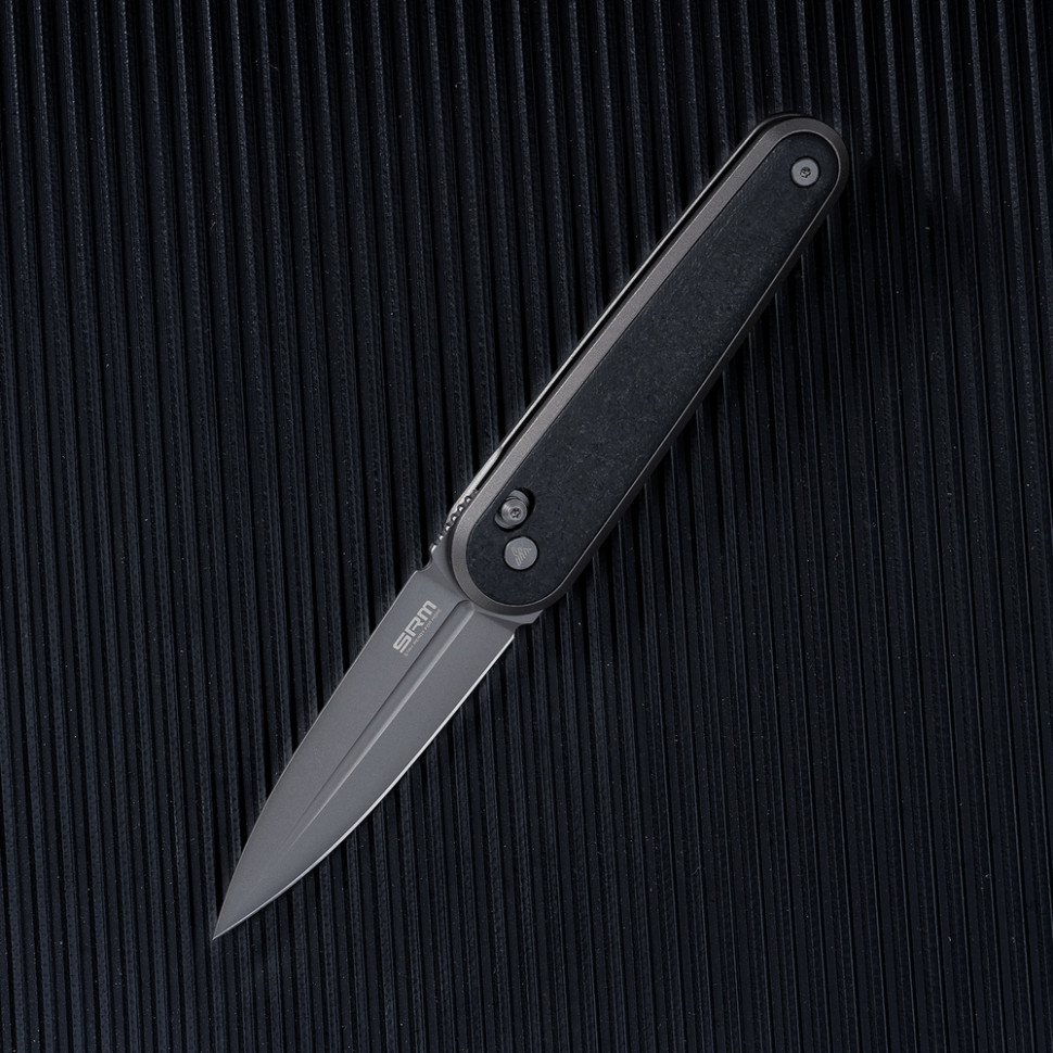 Нож складной SRM 251M-GB, черный Ровно - изображение 6