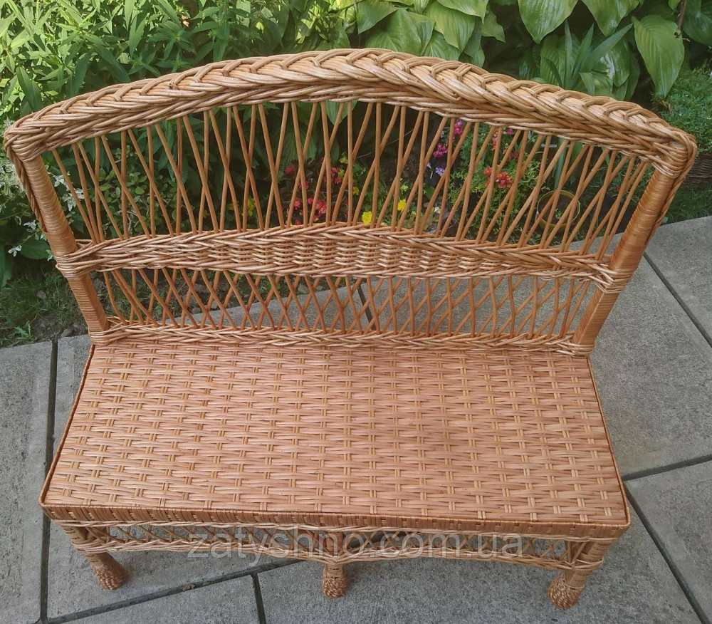 Скамейка лавка плетеная Киев - изображение 7