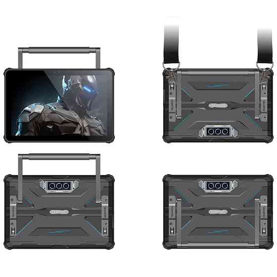 Планшет Oukitel RT7 5G 10.1" FHD+ /12GB/256GB/ Dimensity720 /32000mAh/ 48+32Мп /IP69K/NFC/LTE Blue Винница