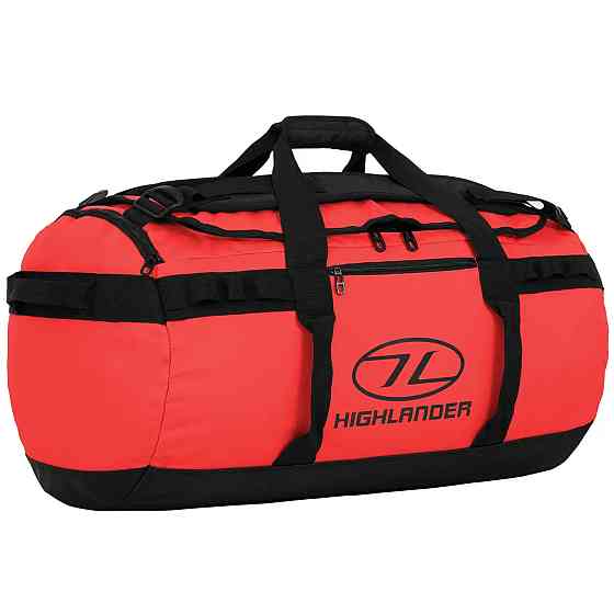 Сумка дорожня водозахисна Highlander Storm Kitbag 65L Red (DB123-RD) Київ