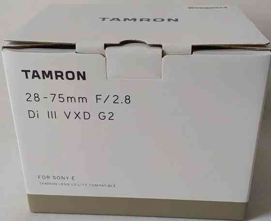 Объектив: Tamron 28-75mm.f2.8 Di III VXD G2 (Sony E) Харьков