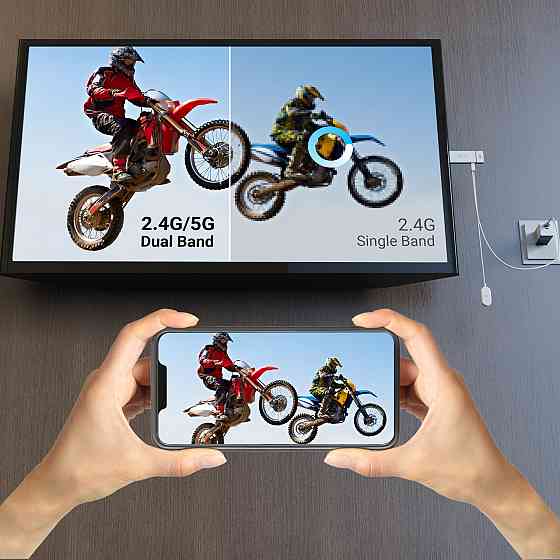 Бездротовий адаптер дисплея ScreenCast J5create 4K до 15 м (JVAW76-N) ( 10313 ) Харків