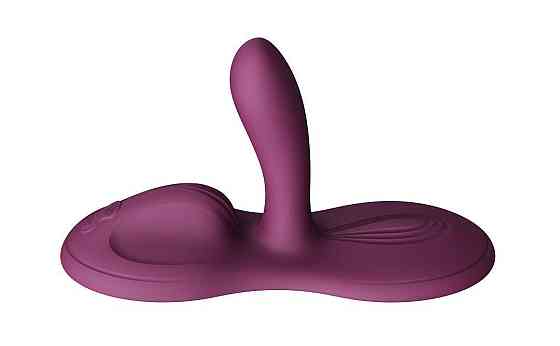 Sit-on-top смарт-вібратор Zalo – Flora Smart Vibrating Pad Velvet Purple, 9 моторів Sex Aura Київ
