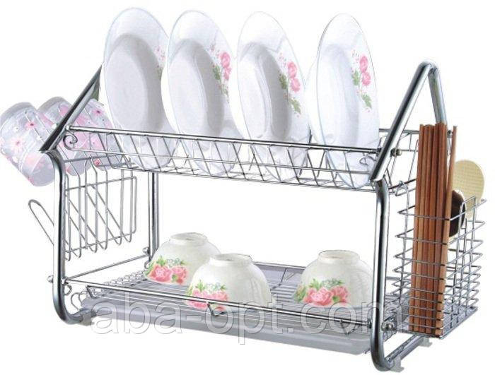 Сушилка 2ух ярусна 41 х 31 х 35 см (шт).Aba-Opt Одесса - изображение 1