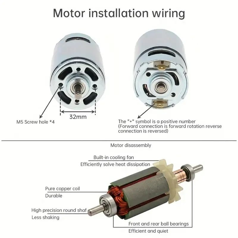 Двигатель 775 DC для ЧПУ и гравировальных машин Киев - изображение 6