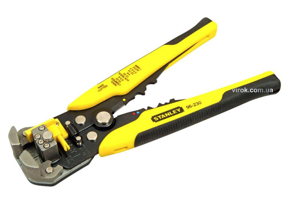 Кліщі для обтискання і зачистки проводів STANLEY, Ø=0,8-2,6 мм Одеса - фото 1