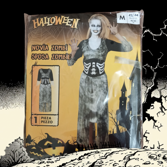 Плаття на Хеловін жіноче сіро-чорний Київ