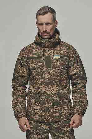 Военная летняя мужская куртка хищник тактическая полевая куртка рип стоп с капюшоном для военнослужащего Львов