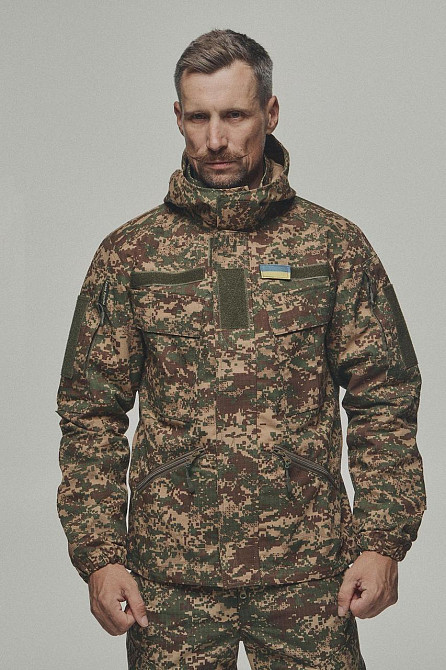 Военная летняя мужская куртка хищник тактическая полевая куртка рип стоп с капюшоном для военнослужащего Львов - изображение 6