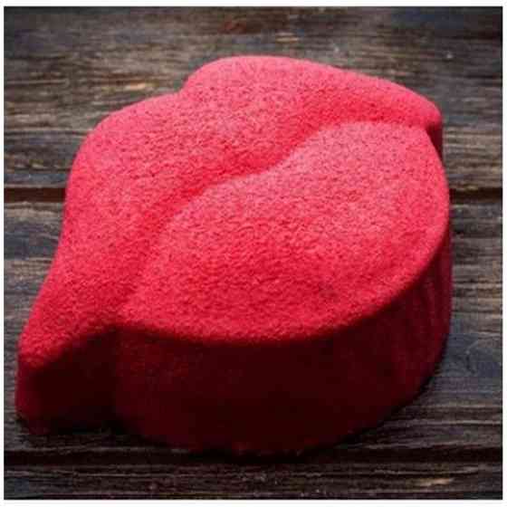 Молд кондитерский Губы 205 на 195 мм розовый Киев