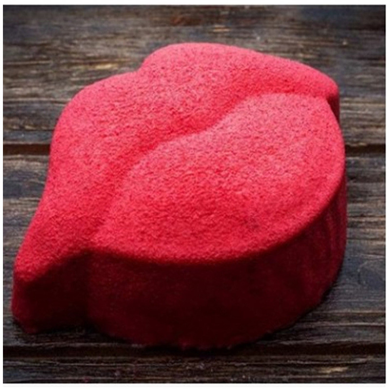 Молд кондитерский Губы 205 на 195 мм розовый Киев - изображение 6