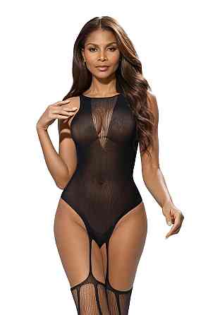 Бодистокинг - Bodystocking 2040, black - One Size Sex Aura Киев