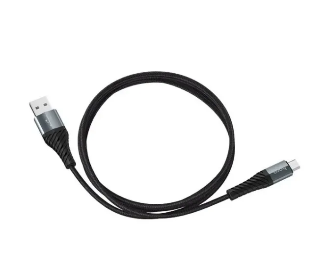 Кабель Hoco COOL DATA CABLE X38 USB to microUSB (v8) Швидка зарядка Чорний Київ - фото 5