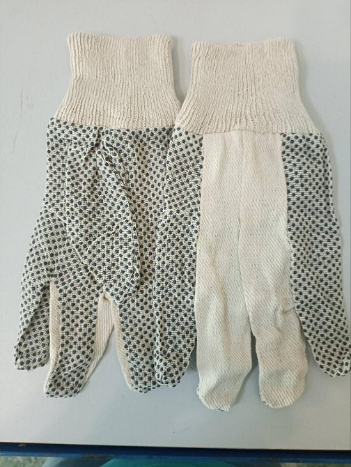 Рукавиці робочі "Consorte" бавовняні накраплені ПВХ Киев - изображение 1