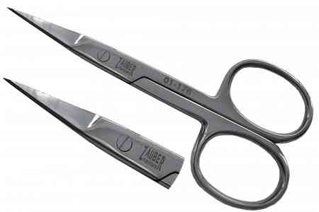 Ножиці для нігтів 25 мм. Zauber прямі Великі кільця 01-176 Запоріжжя