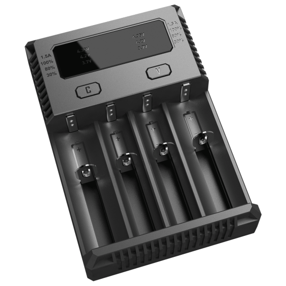 Новое универсальное зарядное Nitecore Intellicharger NEW i4 Винница