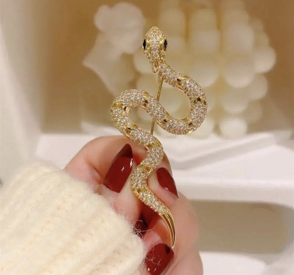 Брошка "Змія" Сміла - фото 2