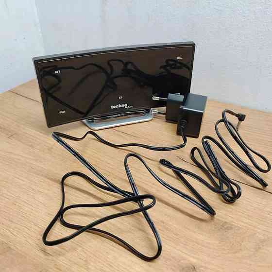 Часы настольные с радио Technoline WT460 Blue LED Black/Silver (WT460 blaue LED) Киев