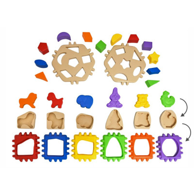 Развивающая игрушка Tigres сортер Animals 32 элемента (39788) Винница - изображение 3