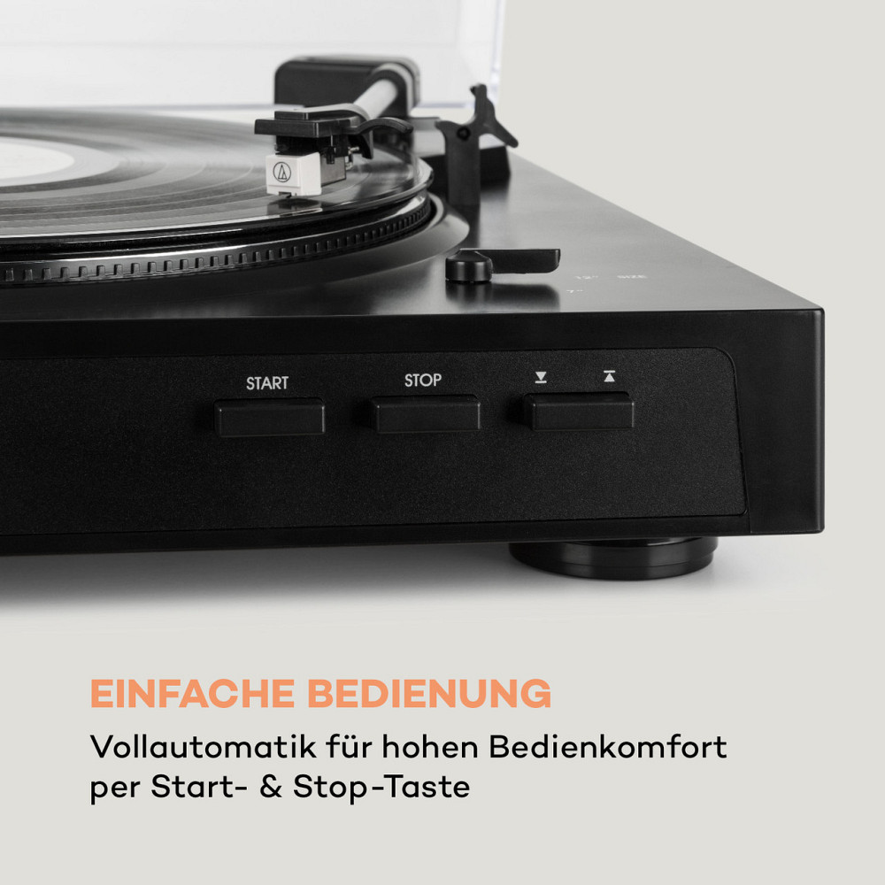 Полностью автоматический проигрыватель Fullmatic USB-предусилитель черный Черный (Германия, читать описание) Ровно - изображение 2