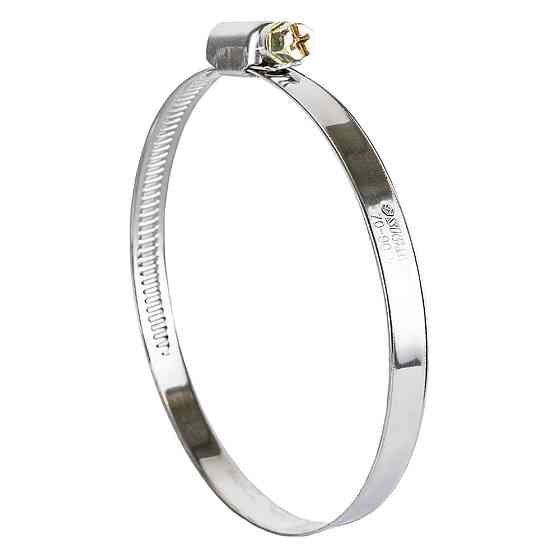 Хомут черв'ячний неіржавкий 9 мм D70-90мм 10 шт. SIGMA (2510151) Київ