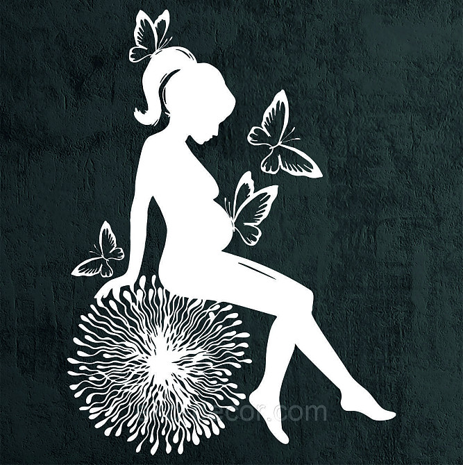 Декоративное настенное Панно «Женское счастье», Декор на стену 90*68 см, Белый Киев - изображение 5