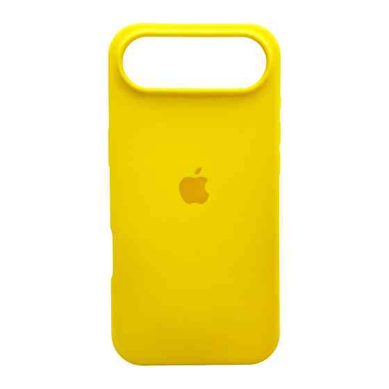 Чохол для iPhone 17 Air, силіконовий, жовтий Київ