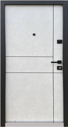 Двері вхідні Бастіон Стайл МАКС Елегант 3 Дюна Солани/Бетаон сніжний 960х2050 мм Київ